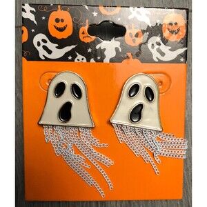 Ghost Dangle Earrings NWT